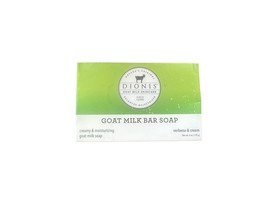 DIONIS Goat Milk Bar Soap- Verbena &amp; Cream - 6oz Creamy &amp; Moisturizing NIB - $141.15 MXN