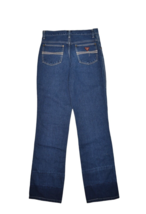 Vintage Wrangler Jeans Womens 27x30 Dark Wash Denim Made in USA 70s Western - £30.31 GBP