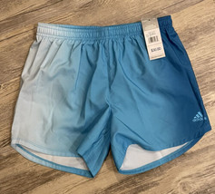 ADIDAS TRAINING RUNNING SHORTS GIRLS SIZE X-Large Blue Ombré - £9.47 GBP