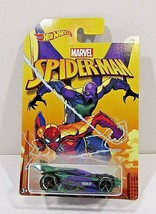 2016 Hot Wheels Marvel Spiderman Drift King 6/6 Collectible 1:64 New - £7.00 GBP