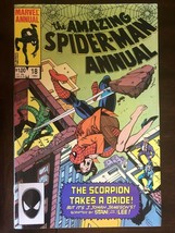 THE AMAZING SPIDER-MAN Annual #18 VF/NM 1984 The Scorpion J. Jonah Jameson - $4.94