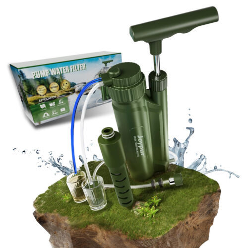 Portable Water Filter Pump, Water Filtration System Survival with 0.01 M... - $215.96