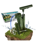 Portable Water Filter Pump, Water Filtration System Survival with 0.01 M... - $215.96