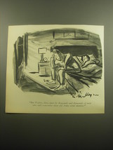1959 Cartoon by James Mulligan - But Walter, there must be thousands of men - £11.70 GBP