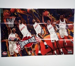 USA Olympic Dream Team 1996 NBA Basktball Post Cereal POSTER by Kraft - £4.77 GBP