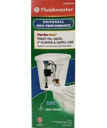 Fluidmaster 400A-042 Universal Toilet Fill Valve &amp; 2&quot; Flapper &amp; Supply L... - £14.14 GBP