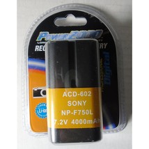 Power 2000 Acd-602L Rechargeable Battery ( Npf750L Equivalent) - £9.58 GBP
