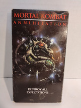 Mortal Kombat Annihilation 1998  VHS Tape Combat - £3.93 GBP