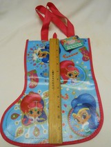 New Nickelodeon Shimmer and Shine reusable hanging Christmas Stocking tote Bag - $6.97