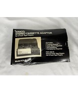 Vintage KRACO Stereo Cassette Adapter for 8 Track Tape Player Model KCA-... - $20.00