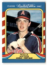 1987 Fleer Limited Edition #23 Wally Joyner NM  ID:48887 - $1.67