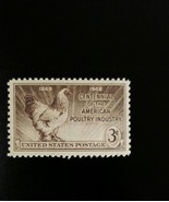 1948 3c American Poultry Industry, 100th Anniversary Scott 968 Mint F/VF NH - $0.99