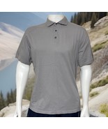 Kuhl Wayfarer Polo Shirt Mens XL Gray Organic Cotton Wildfibre Knit Golf... - $22.06
