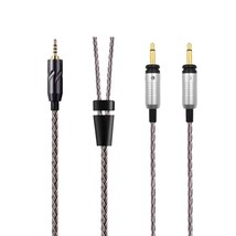 6N 16-core braided 2.5mm balanced Audio Cable For Fiio FT3 FT5 Headphones - £46.38 GBP