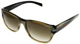 Calvin Klein Sunglasses Unisex Rectangular Deep Horn Light Havana CK7704... - £72.81 GBP