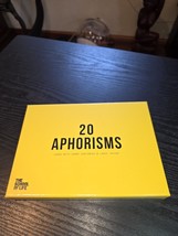 New The School of Life 20 Aphorisms Cards Short Sentences &amp; Large Truths - €17,07 EUR