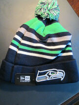 SEATTLE SEAHAWKS NFL New Era "Sport Knit Hat" NWT Adult Size Fits Most $20 - $8.51