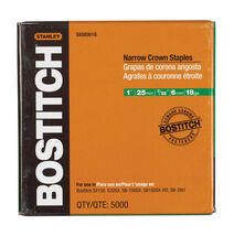 Bostitch 1 In. 18 Gauge 7/32 In. Narrow Crown Finish Staple - $47.65