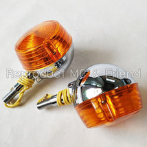 Set 2 pcs: Suzuki RV50 RV75 RV90 RV125 Front Winker Turn Signal Lamp (Bu... - £6.88 GBP