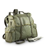 Belgian Army OD Vinyl Rucksack Tactical Rucksack for Every Adventure 6 x... - $626.93 MXN