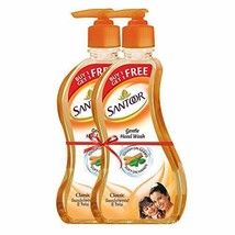 Santoor Gentle Hand Wash 215 ml Classic Sandalwood and Tulsi Buy 1 Get 1 - £17.58 GBP