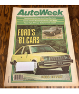 AutoWeek magazine Fords 81 cars cover September 29 1980 issue - $362.29 MXN