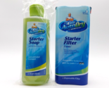 Mr Clean Auto Dry Car Wash Starter Soap 6.7oz and Filter 3 Uses New Sealed - £22.54 GBP