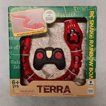 TERRA By Battat Remote Control Snake, Infrared Control, Lights, New In Box. - £19.91 GBP