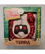 TERRA By Battat Remote Control Snake, Infrared Control, Lights, New In Box. - £19.62 GBP