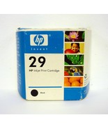 HP Inkjet Print Cartridge #29 Genuine Black Product 51629A Complete 2006 - $4.37 CAD