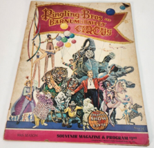 Vtg 1969 Ringling Bros Barnum &amp; Bailey Circus Program Vol 99 Lions Elephants Clo - £7.77 GBP