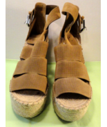DESIGNER MARC FISHER CLOG HEELS WEDGE SANDALS SHOES WOMENS SIZE 7 - $37.52 CAD