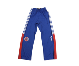 Adidas NBA Authentics Detroit Pistons Basketball Game Worn Pants Blue Large +2 - £61.82 GBP