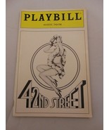 Playbill 42nd Street Broadway Majestic Theatre December 1985  - $33.92 CAD
