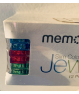 Memorex Slim Color Jewel Cases 10 pack holds CD DVD Narrow Half Width Sa... - £11.10 GBP