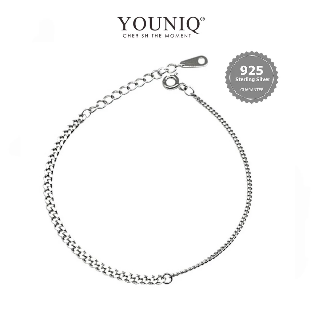 Stylish 925 Sterling Silver Double Chain Bracelet for Women &amp; Men - $109.99
