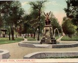 West Side Park Champaign IL Postcard PC333 - $4.99