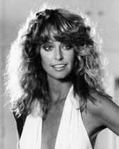 Farrah Fawcett as Jill Charlie&#39;s Angels in low cut white dress  12x18  Poster - £15.97 GBP