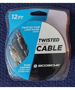 Scosche Twisted Audio Cable - Low Noise Design - $26.17
