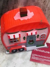 Ship N 24 Hours. New-Cobblestone Corners Christmas Miniatures House. 4In X 3.5In - $25.15