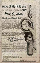 1956 Print Ad Mot-O-Matic First All-Electric Fishing Reels Johnstown,PA - £7.32 GBP