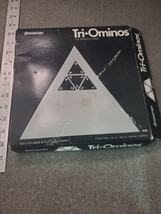 Tri-Ominos The Triangle Board Game Vintage 1968 Pressman 4420 Complete - £7.43 GBP