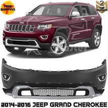 Front Bumper Cover &amp; Grille Assembly Kit For 2014-2016 Jeep Grand Cherokee - £438.63 GBP