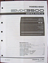 Yamaha EMX3500 Powered Mixer Original Service Manual, Schematics Parts L... - £31.13 GBP