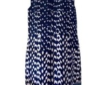 Ab Studio Sleeveles Sheath Dress Womens Size 8 Blue Knit Banded Hem Knee... - $15.75