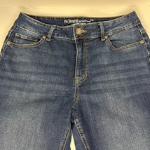 M Jeans By Maurices High Rise Curvy Blue Denim Jeans Size 12 Short 31x30 - $25.61 CAD