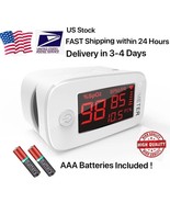 FAST SHIPPING-Finger Pulse Oximeter-Blood Oxygen Saturation, Heart Rate ... - $11.99