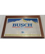 VINTAGE Busch Beer 20x24 Mirror Bar Sign - $64.34