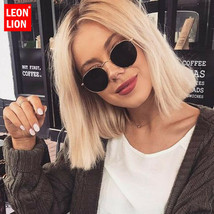 LeonLion 2019 Classic Small Frame Round Sunglasses Women/Men Brand Designer - £11.62 GBP