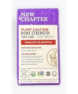 New Chapter Plant Calcium Bone Strength Take Care Slim Tablets -60 Slim ... - $185.49 MXN